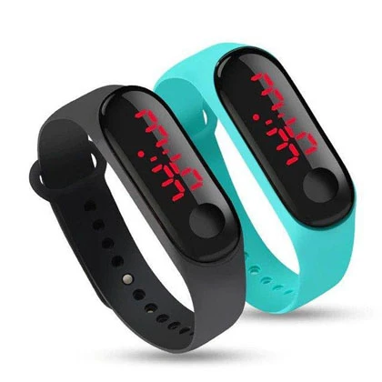 Pack of 2 M3 Touch Led Bracelet Digital Watch Band price in Pakistan