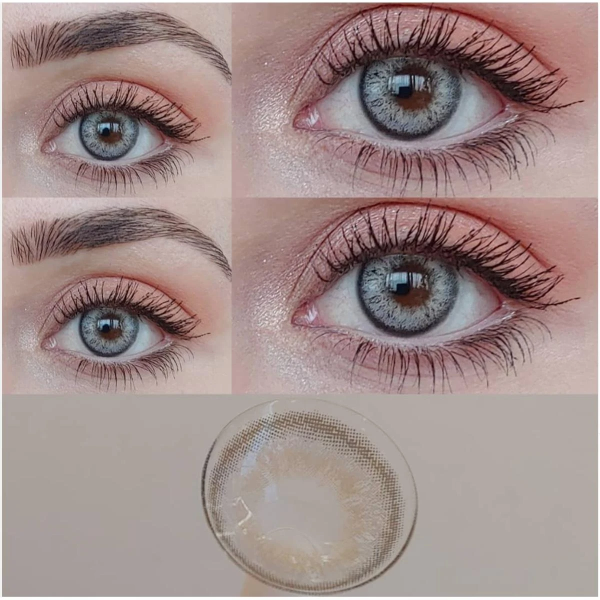 1 Pair Unisex Color Lens Charming Big Eye Makeup Cosmetic Colour Contact Lenses Beauty Tool price in Pakistan