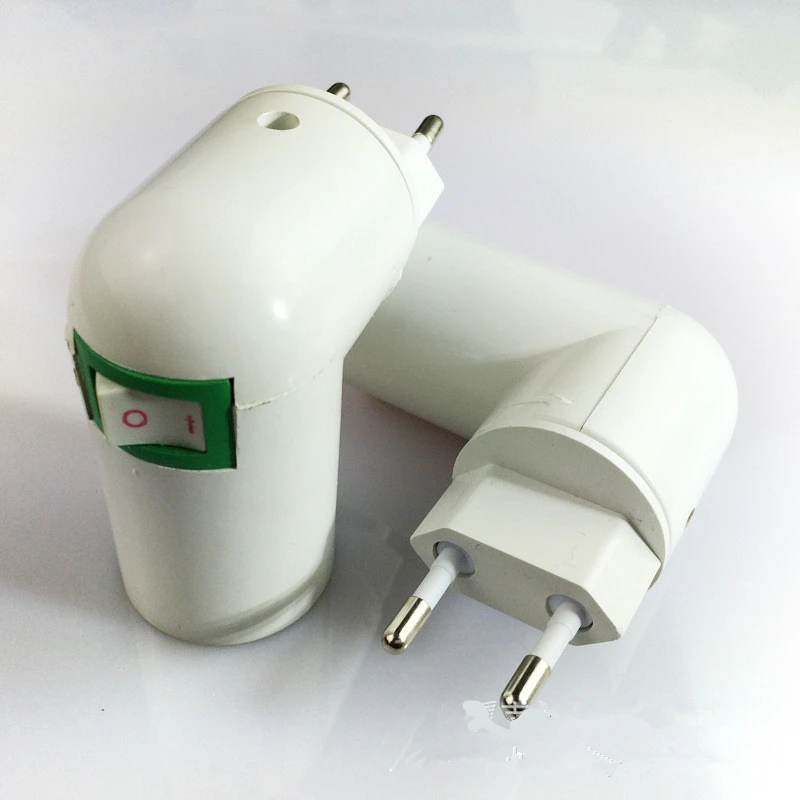 EU US Regulation Lamp Holder o E27E26 360 Degree Rotatable Night Light Holder price in Pakistan