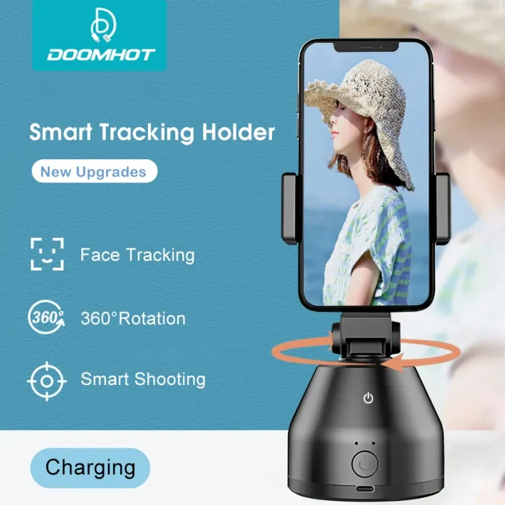 DoomHot 360 Rotating Face Tracking Smart Camera AI Composition price in Pakistan