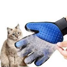 GROOMING GLOVE – BEST FOR CAT, DOG – SILICONE PET GROOMING GLOVES FOR HAIR BRUSH COMB CLEANING DESHEDDING PET PRODUCT price in Pakistan