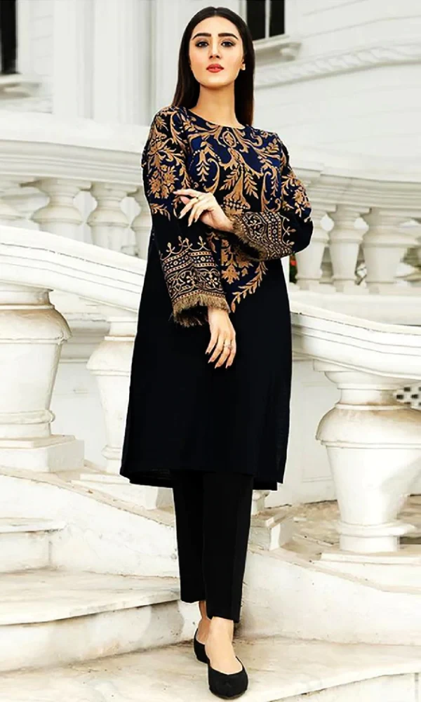 Lime Light – 2PC Neck Embroidered Shirt With (D) price in Pakistan