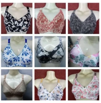 Pack of 3 Cotton bra for girls women cotton Blouse Brazier multi price in Pakistan