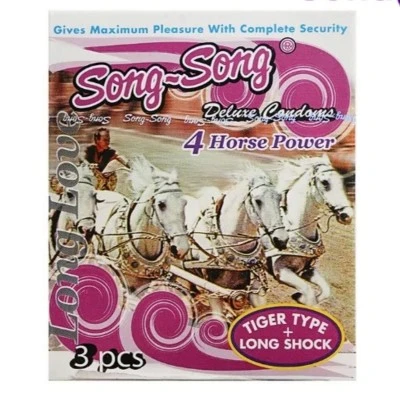 Song Song 4 Horse Power Condom – 3 Pieces price in Pakistan