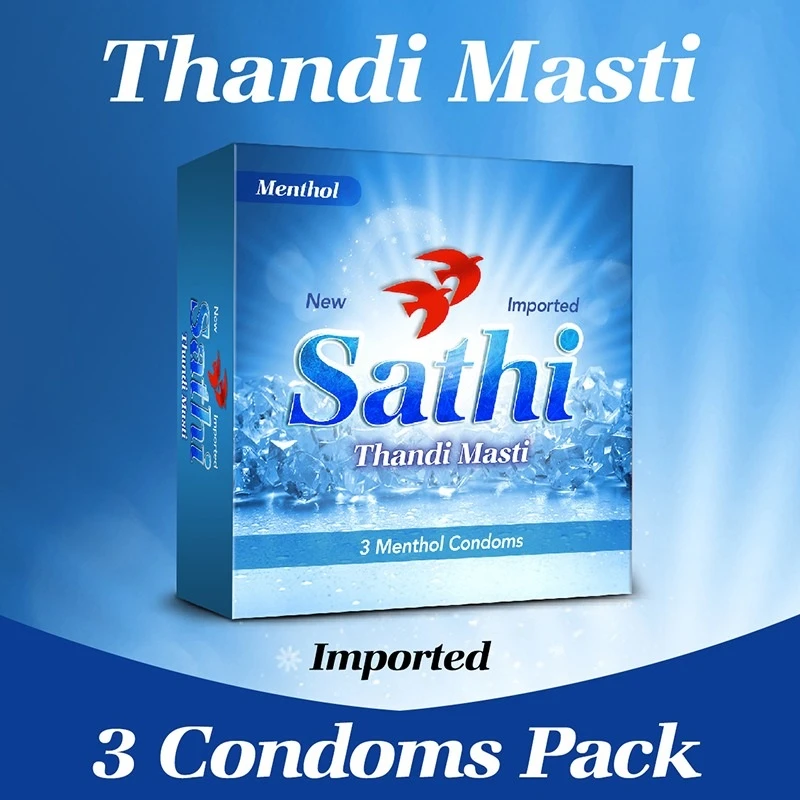 SATHI Menthol 3s Condom Pack price in Pakistan