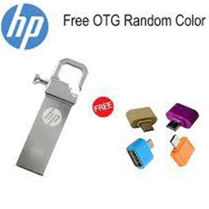 16GB USB With 6 Month Warranty HP USB Drive Metal -16GB 32GB 64GB + OTG Adapter price in Pakistan