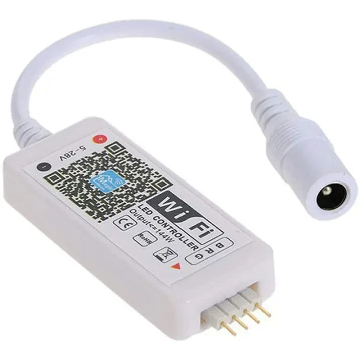 RGB Led Light Strip Voice Control Work with Alexa Google Home WIFI Wireless Smart Controller with Free App Via IOS Or Android price in Pakistan