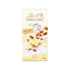 LINDT LES GRANDES ALMOND WHITE CHOCOLATE 150GM price in Pakistan