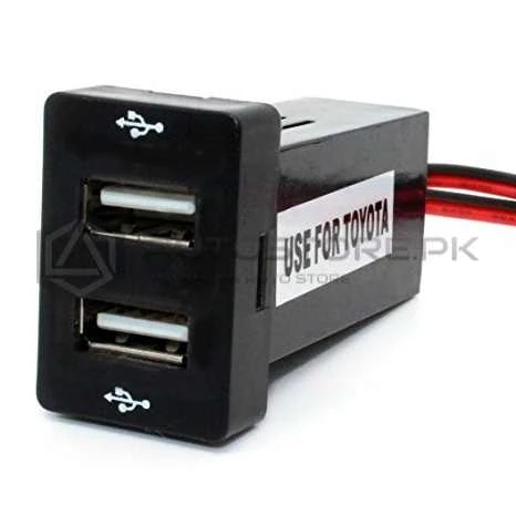 CAR IN DASH USB MOBILE CHARGER SOCKET FOR TOYOTA price in Pakistan