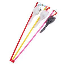 Cat Mouse Toy Stick – Cat Teaser Toy Mouse – Interactive Cat Toy price in Pakistan