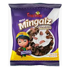 Funchies Mingalz Choco Bites Cereals Box 150g price in Pakistan