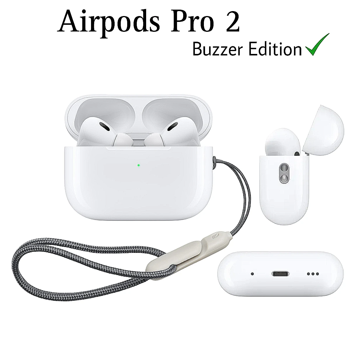 Apple Airpods Pro 2, 2nd Generation Airpods, ANC earbuds, 100% Master Copy, wireless earbuds, premium audio, active noise cancellation, high-quality sound, wireless technology, Bluetooth earphones, earbuds with ANC, Master Copy Airpods, audio accessory, mobile audio, noise-isolating earbuds, Apple replica, earphones with ANC, wireless earbuds replica, Apple-inspired earbuds. price in Pakistan