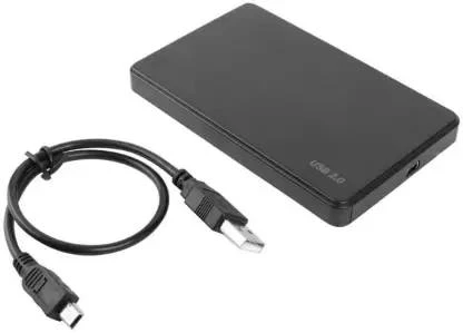 ULTRABYTES External Portable 2.5 HDD Case, SATA Hard Disk case USB 2.0 2.5 inch External Hard Drive Enclosure (Black) 2.5 inch casing (For 2.5 HDD Case, SATA Hard Disk case USB 2.0, Black) (tSF) price in Pakistan