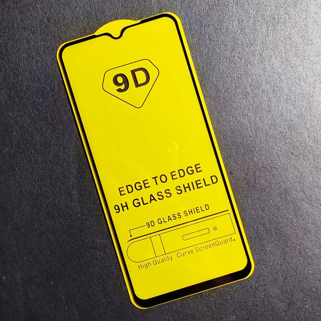 Samsung Galaxy A03 – 100% Original Full coverage 9D Tempered Glass screen Protector- Full Glue- with Cleaning Wipes price in Pakistan