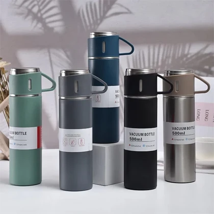 Stainless Steel Vacuum Thermal Flask Set price in Pakistan