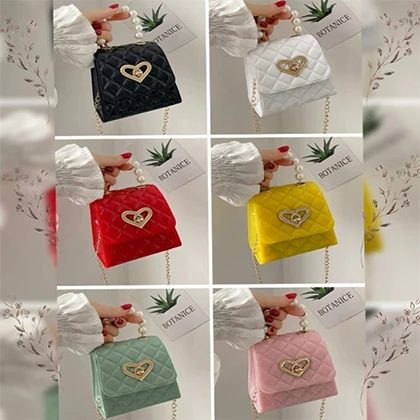 New Disney Pearl Handle Mini Fiber Girls Bags price in Pakistan
