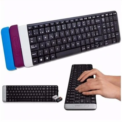 Logitech K230 Wireless 2.4GHz Keyboard Silent Typing Changeable Side Caps price in Pakistan