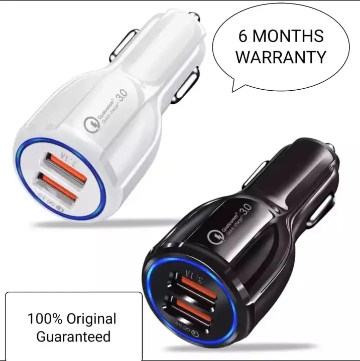 100% Original Imported POWER Car Charger [ 1 Min More than 1% Charging ]18 Watt Car Charger price in Pakistan