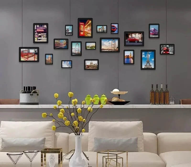 WOODEN PHOTO ONLY FRAMES – 18 PIECES WITHOUT price in Pakistan