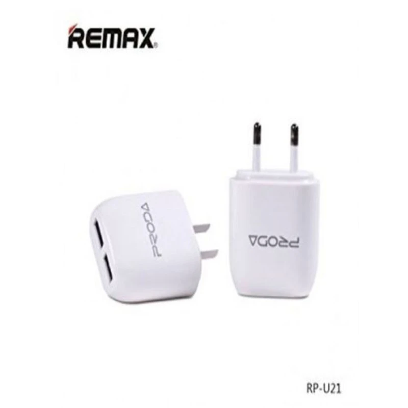 Remax Proda RP U21 – USB Charger – 2.1A – 2 Port – White price in Pakistan