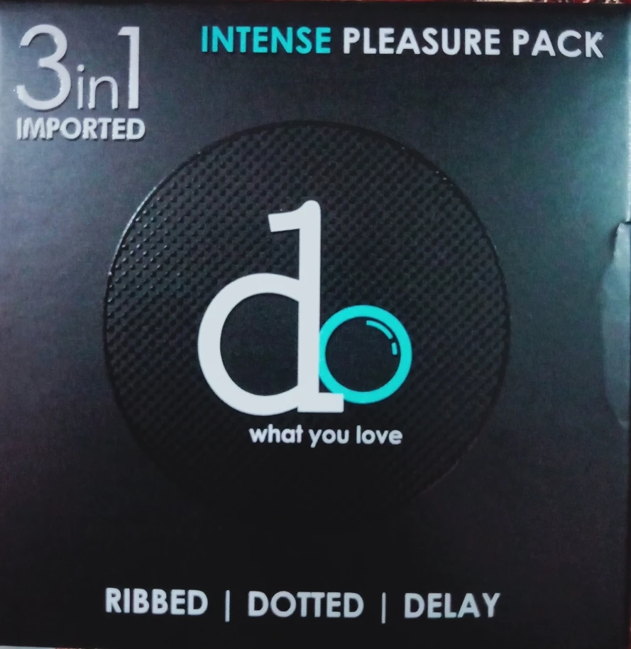 DO 3in1 intense  Condom Pack OF 3 price in Pakistan