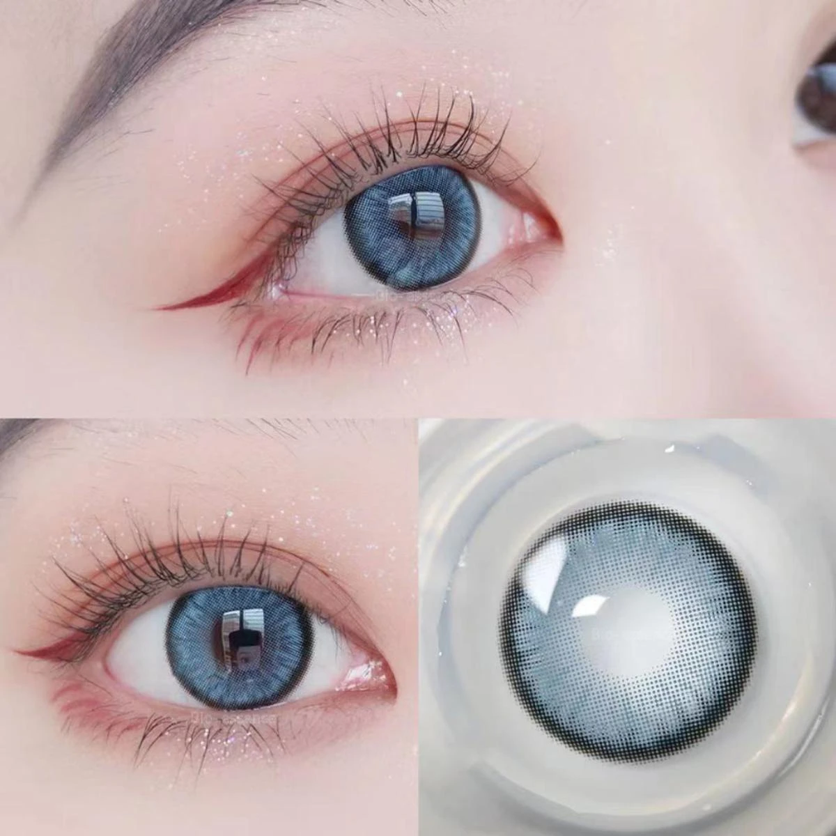 new Eye Lens Event 3 Tone Contact Lenses For Girls+ Free kit case and water – Fresh color for 5 price in Pakistan