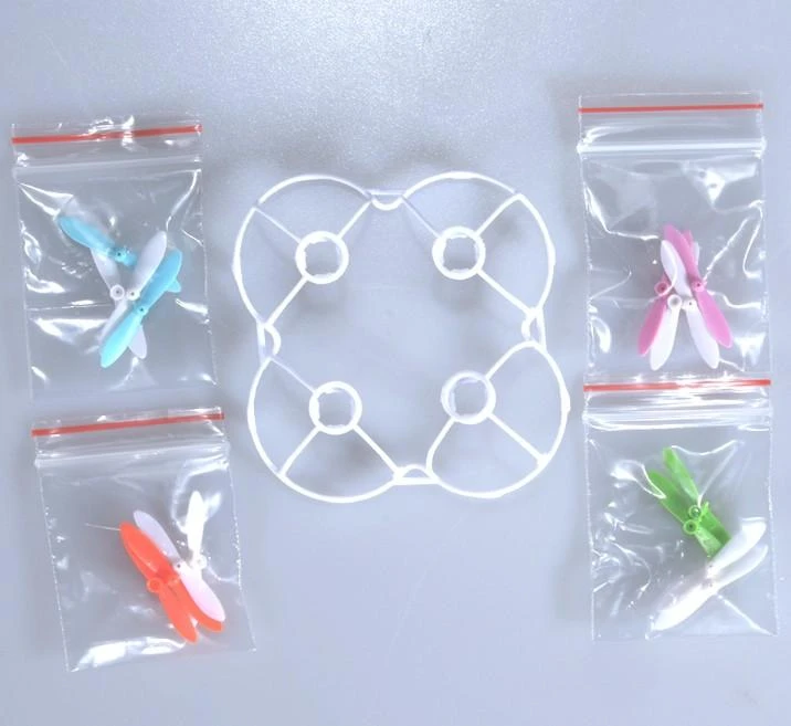 Cheerson CX-10 Part White Blade Guard Cover Protector with 16PCS Propeller Blade Blue Green Red Purple for R price in Pakistan