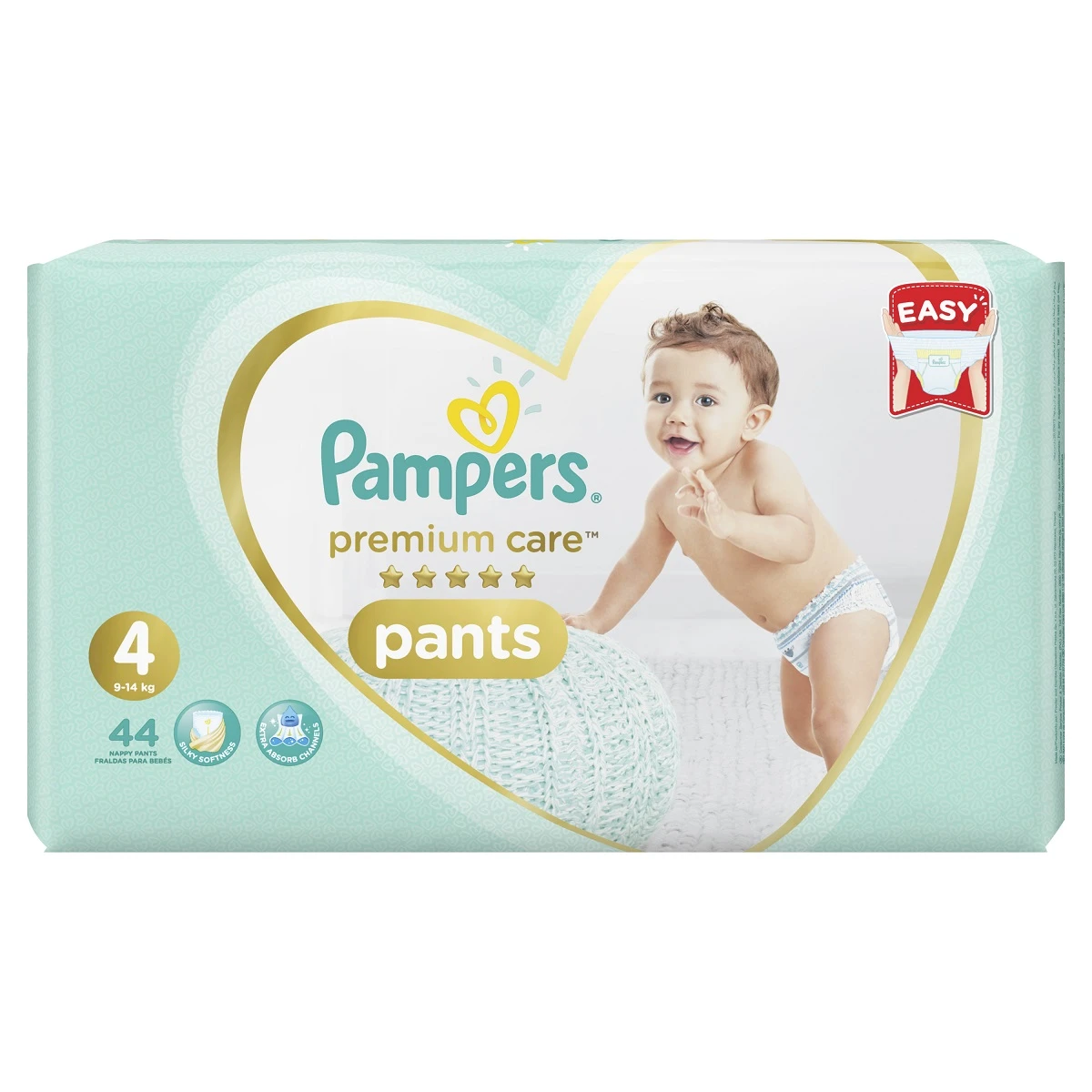 Pampers Premium Care Pants Diapers (Size4 Large, 44Pcs) price in Pakistan