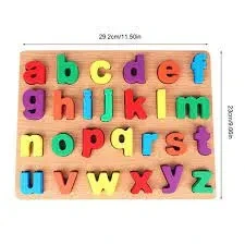 Toddler Educational Wooden Alphabets and Number Board  Educational Learning Toys for Toddlers, Wooden Alphabets Toys, Best Gifts for Girls and Boys price in Pakistan
