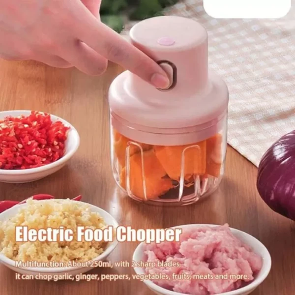 Electric Mini Food Grinder and Chopper – Compact and Efficient Kitchen Appliance price in Pakistan