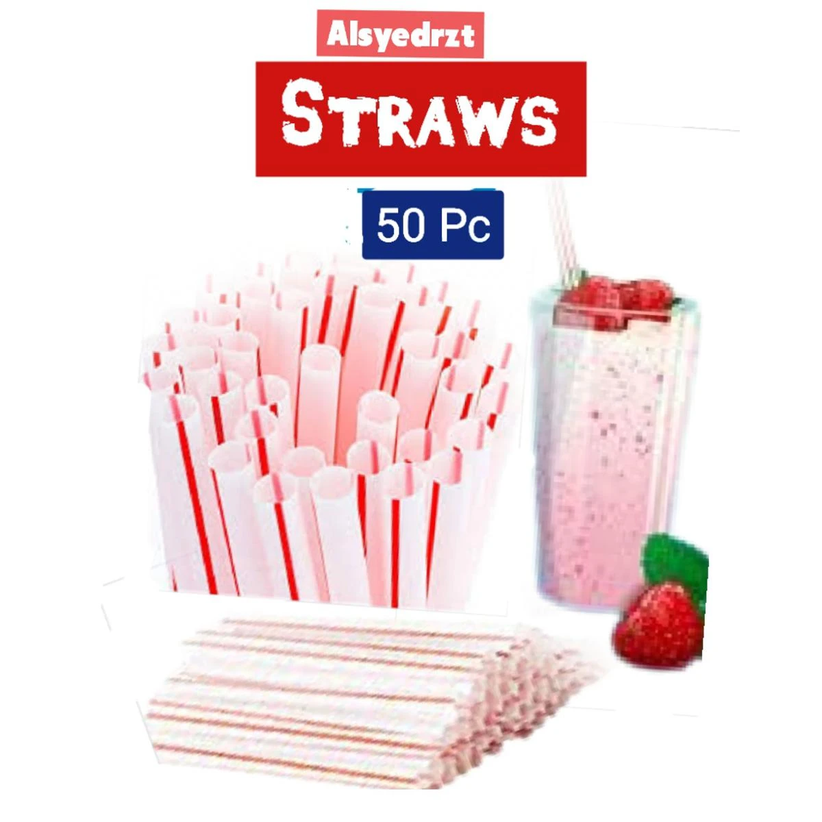 sturdy straws ( multipurpose) for smoothies and milk shake price in Pakistan