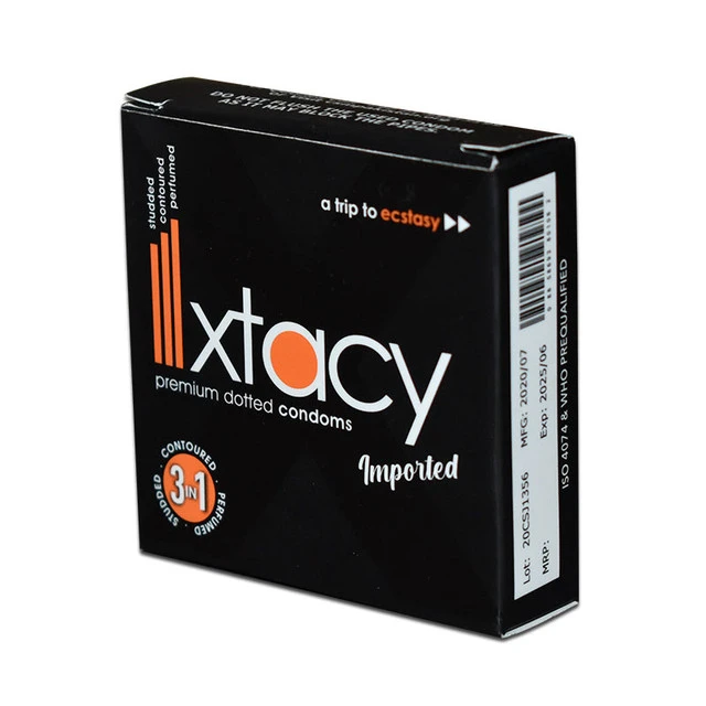 6 Xtacy Premium Dotted – 6(Imported) Condoms price in Pakistan