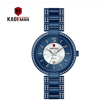 Kademan Stainless Steel Waterproof Wrist Watch With Brand Box – 859 price in Pakistan