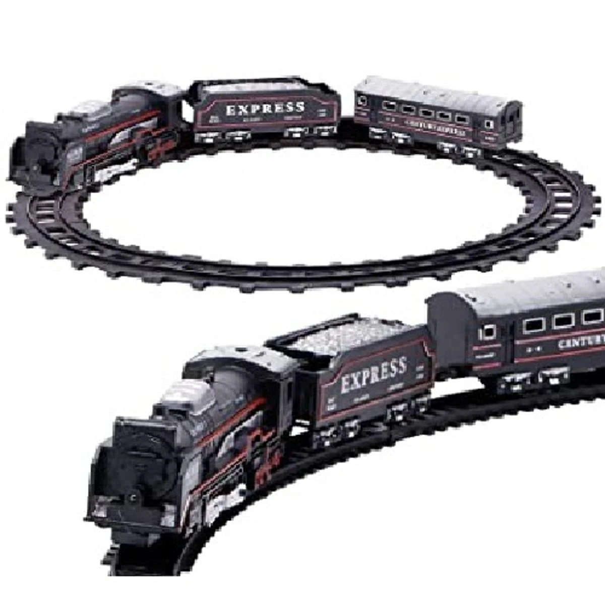 Black Battery Operated Train Toy with Head Light Black price in Pakistan