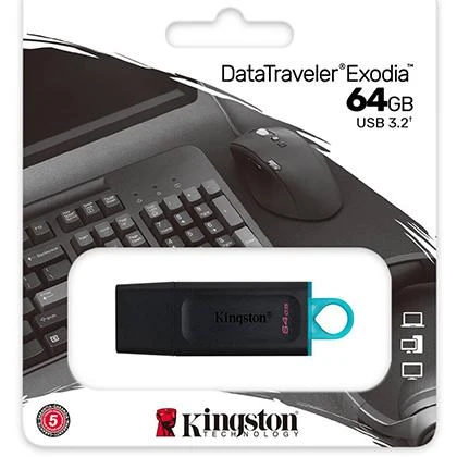 Kingston 64 GB USB 3.2 With Warranty price in Pakistan