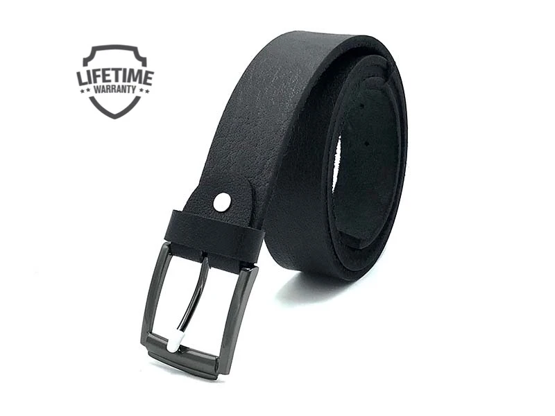 Maazu Pure Grain Leather Belt For Men – Color Black price in Pakistan