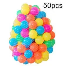 Soft Plastic Balls for Tent and Pool – 50 pcs Set price in Pakistan