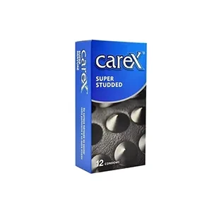 Carex Super Studded Condoms Pink Pack Of 12 price in Pakistan
