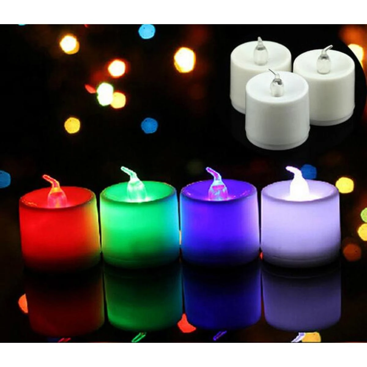 LED Candle Light Christmas Candles Romantic Warm White Flash Wedding Home Decorate Supplies Birthday Small Gifts price in Pakistan