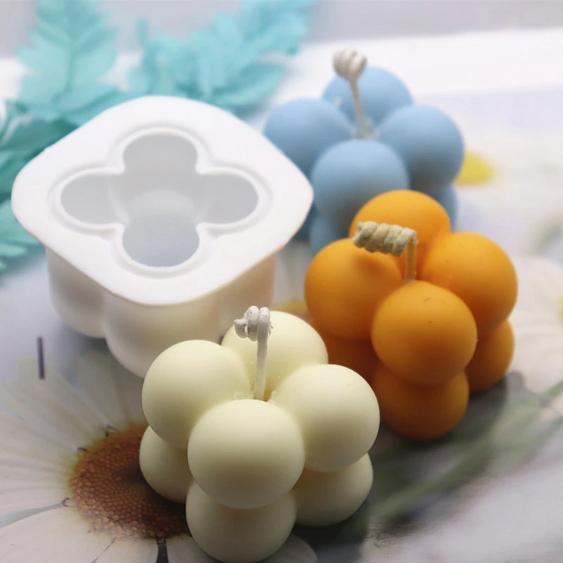 DIY Candles Mould Wax Aromatherapy Plaster Silicone Mold Handmade Cube Soap Mold Creek price in Pakistan