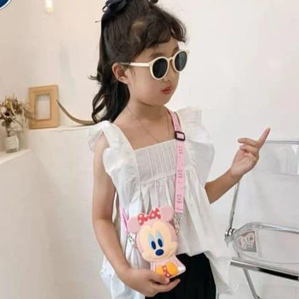 New Mini Size 3D Silicone Kids Crossbody Pouches price in Pakistan