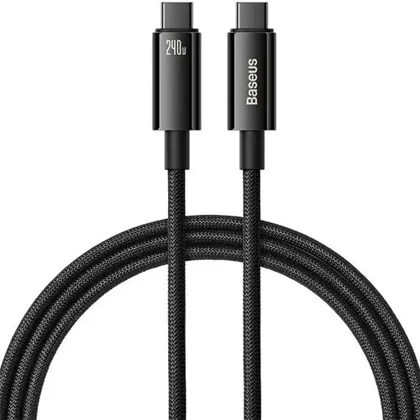 Baseus Tungsten Gold Fast Charging Type C to Type C 240W price in Pakistan