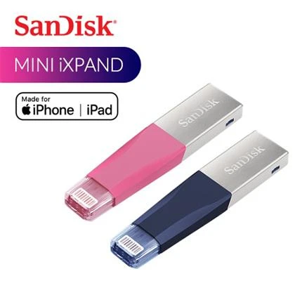 Sandisk iXpand 64GB Mini Flash Drive OTG USB Drive  i-p-h-o-n-e and i-p-a-d  Available price in Pakistan