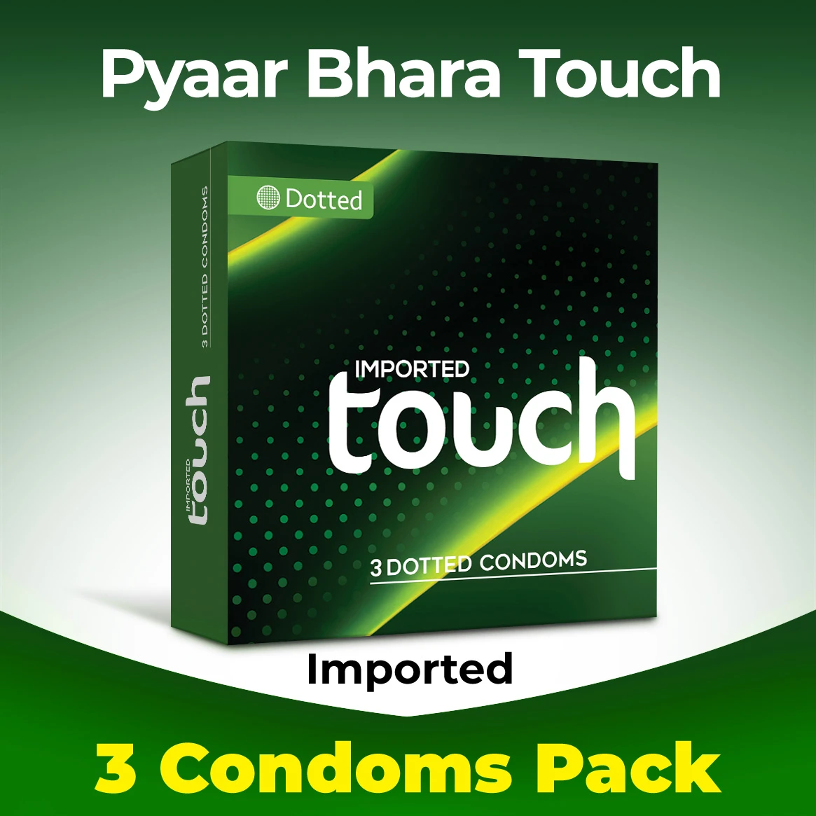 TOUCH Dotted 3s Condom Pack price in Pakistan