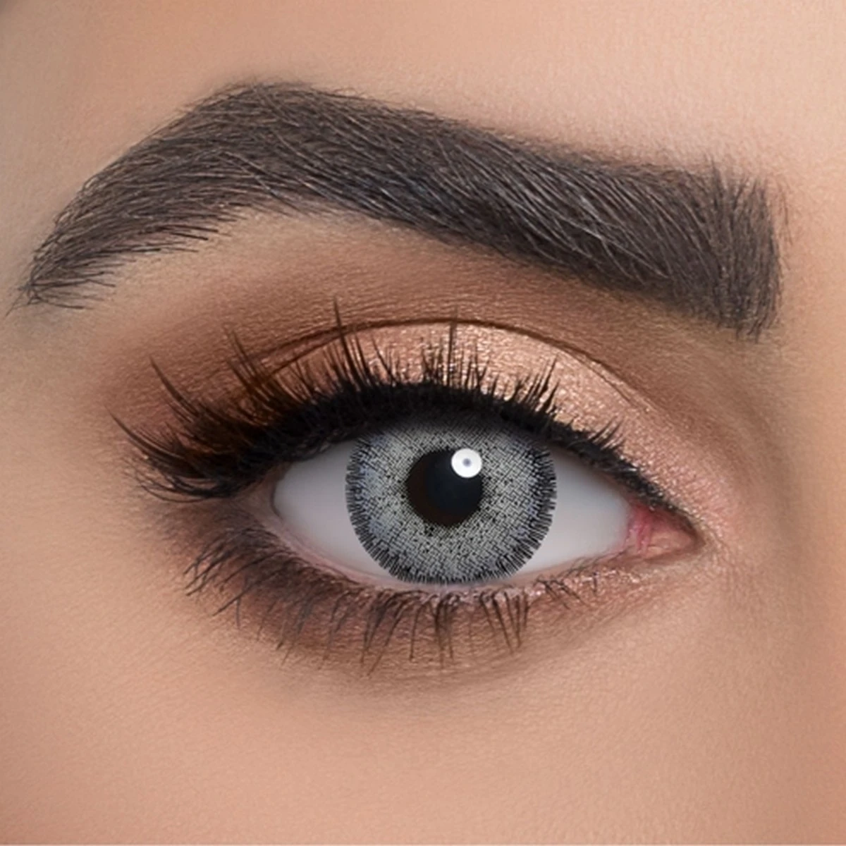 Dahab pair of LIUMIERE GREY contact lens with free kit and water best Quality price in Pakistan