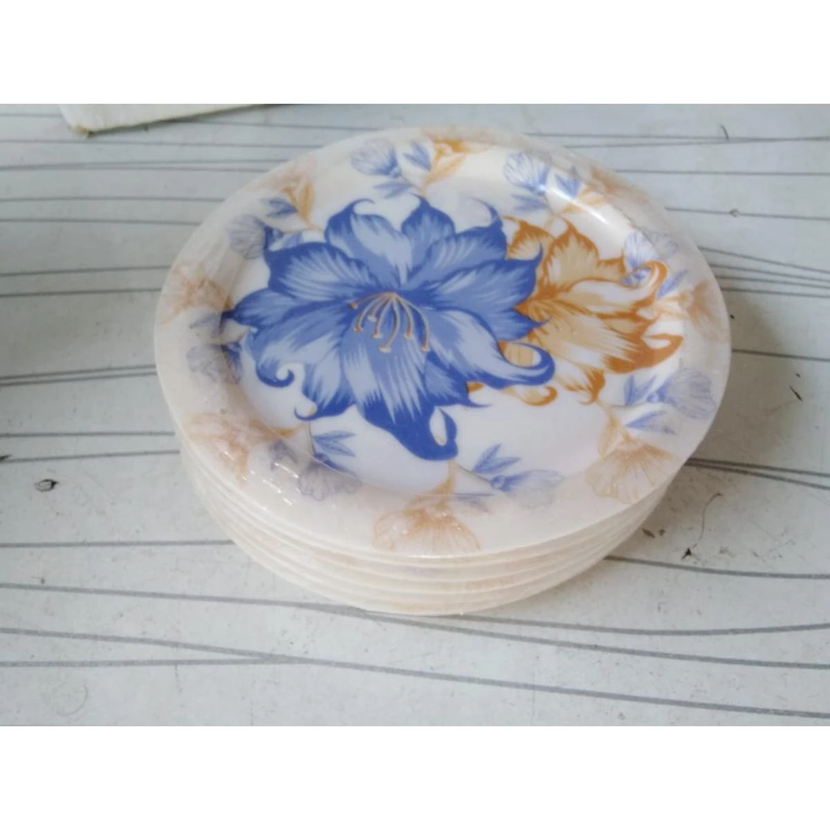 Beautifull Pattern Pack of 6 Mini Plates for Coffee & Tea Mug Plates price in Pakistan