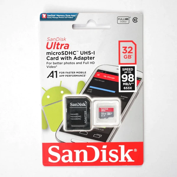SANDISK UHS-1 MEMORY CARD WITH ADAPTER- 32 GB price in Pakistan