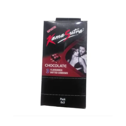 IMPORTED KAMA SUTRA CHOCOLATE CONDOM PACK OF 18 price in Pakistan