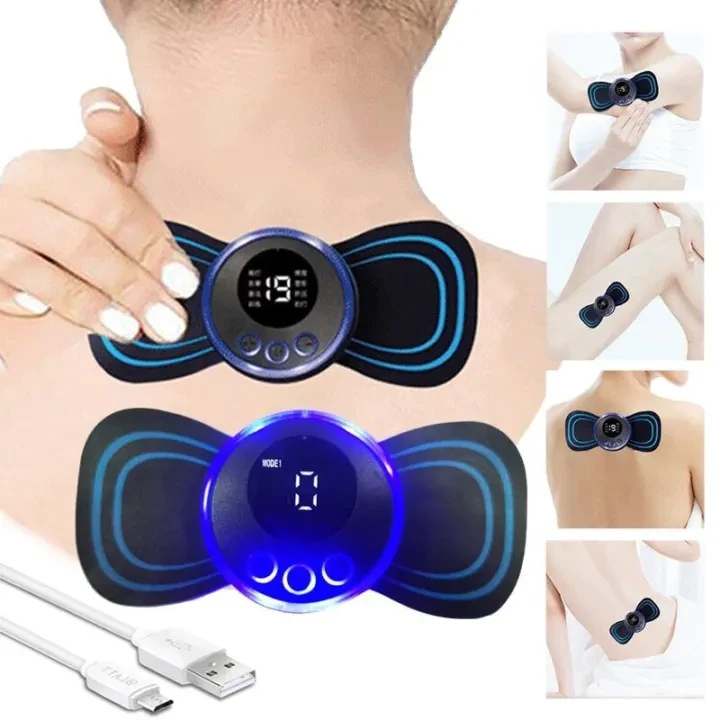 EMS Mini Portable Electric Massager for Neck, Back & Body Pain Relief! price in Pakistan