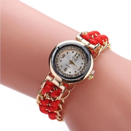 Luxury Bracelet knitting rope Watch For Women price in Pakistan